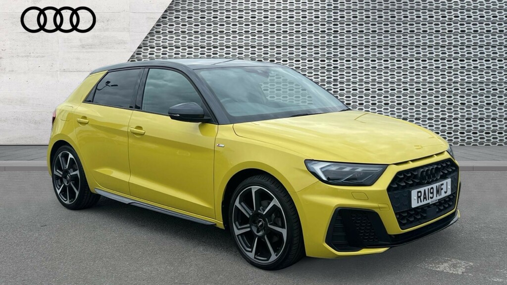 Audi A1 A1 35 Tfsi S Line Contrast Edition S Tronic Yellow
