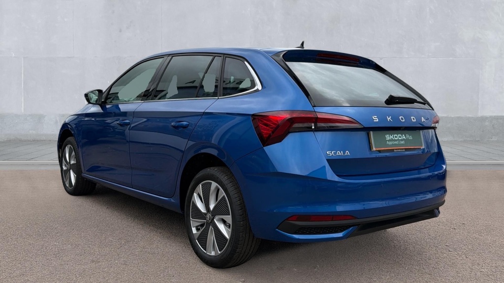 Skoda Scala Skoda Scala Hatchback 1.5 Tsi Se L Edition Dsg EK26RZJ Blue #3