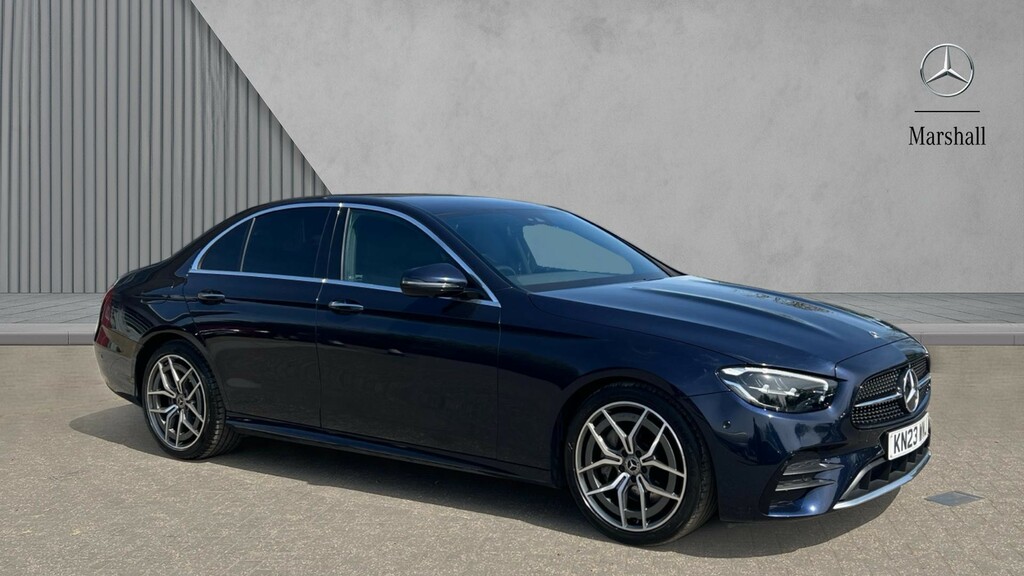 Mercedes-Benz E Class E Class E220d 200 Amg Line Premium 9G-tronic Blue