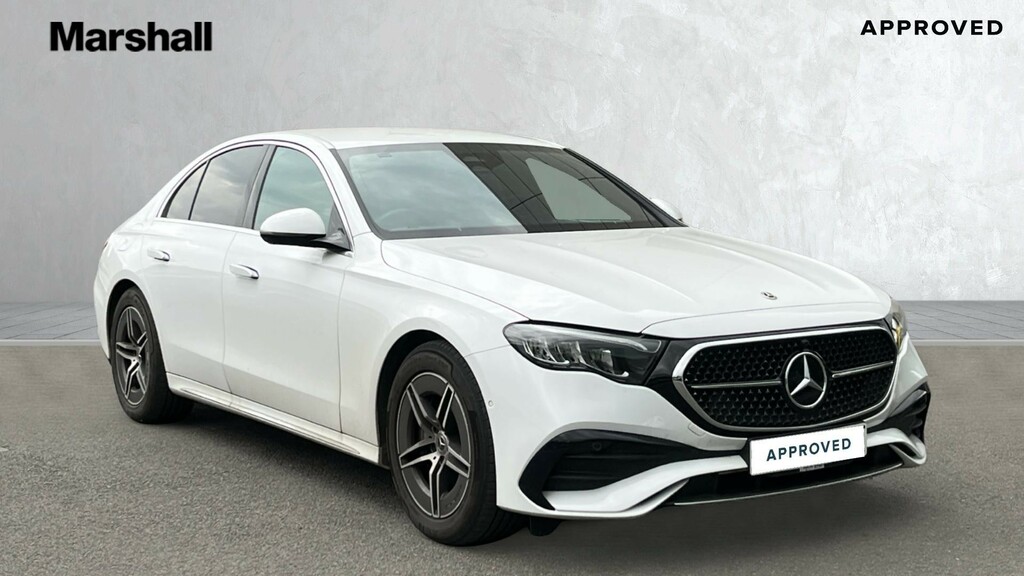Mercedes-Benz E Class E Class E220d Amg Line 9G-tronic White