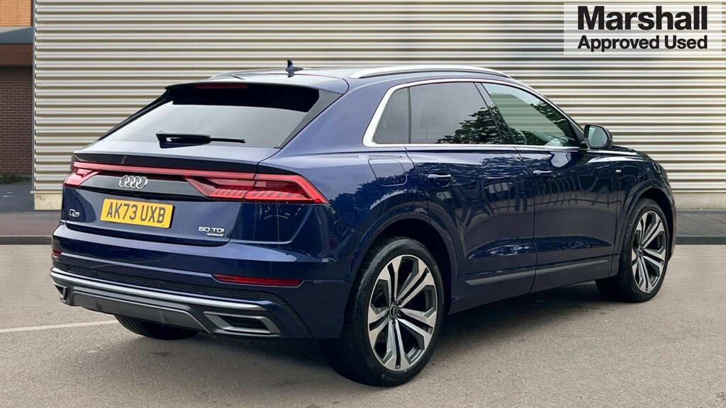 Audi Q8 Q8 50 Tdi Quattro Black Edition Tiptronic Blue #3