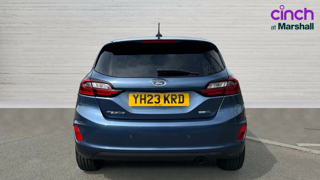 Ford Fiesta Fiesta 1.0 Ecoboost Hbd Mhev 125 Titanium X YH23KRD Blue #4