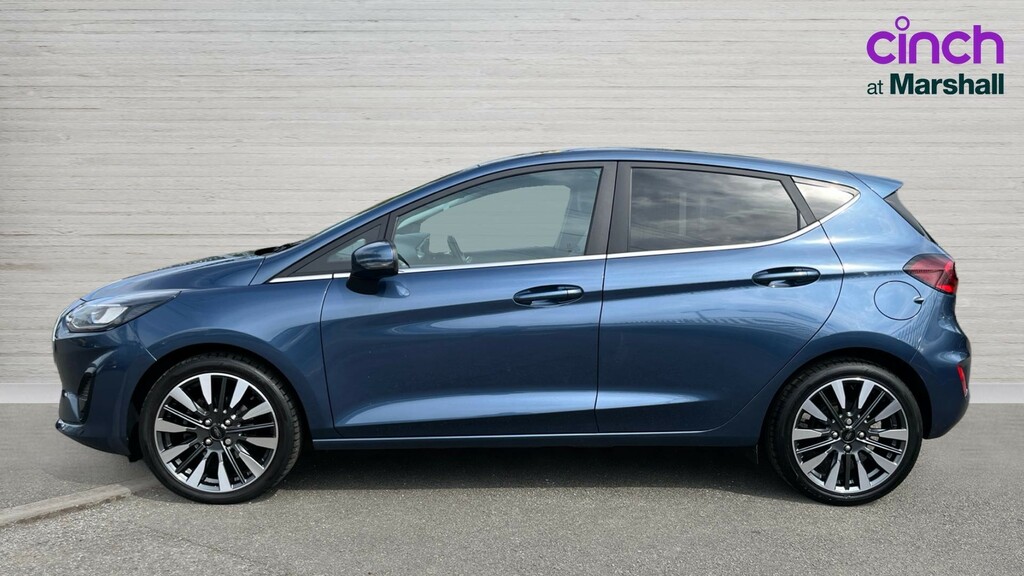Ford Fiesta Fiesta 1.0 Ecoboost Hbd Mhev 125 Titanium X YH23KRD Blue #6