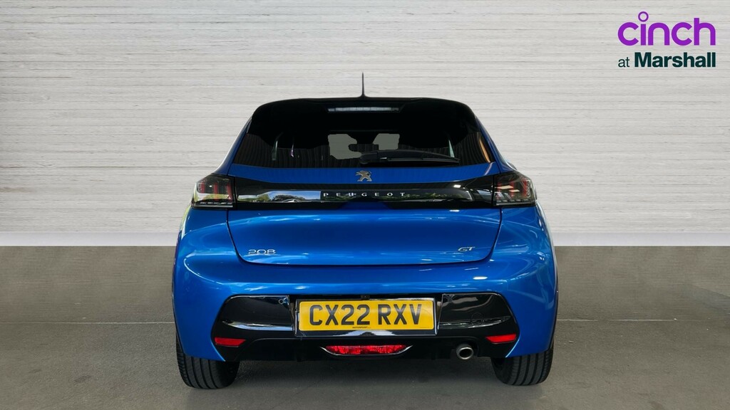 Peugeot 208 208 1.2 Puretech 100 Gt Eat8 CX22RXV Blue #4
