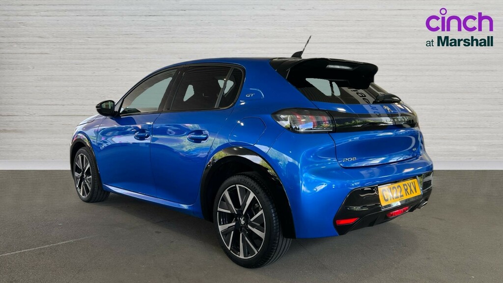 Peugeot 208 208 1.2 Puretech 100 Gt Eat8 CX22RXV Blue #5
