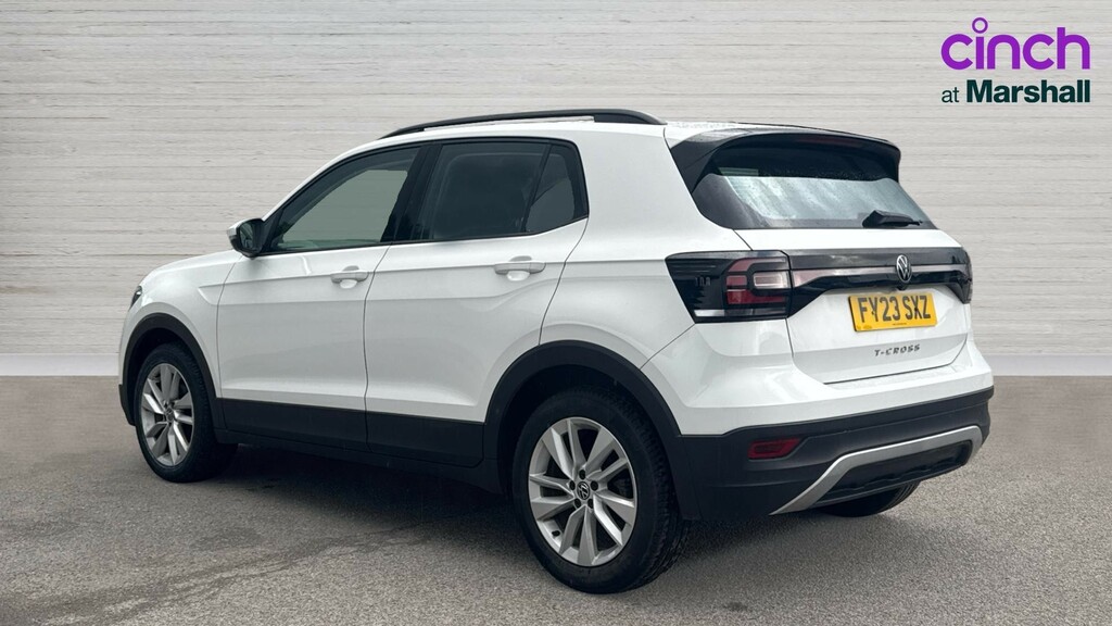 Volkswagen T-Cross T-cross 1.0 Tsi 110 Se Dsg FY23SXZ White #5