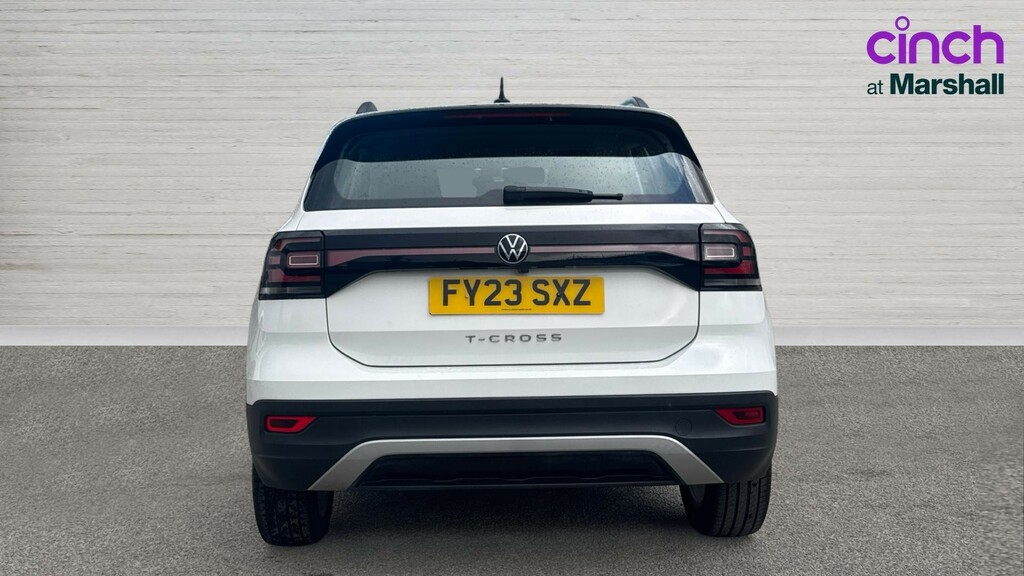 Volkswagen T-Cross T-cross 1.0 Tsi 110 Se Dsg FY23SXZ White #4