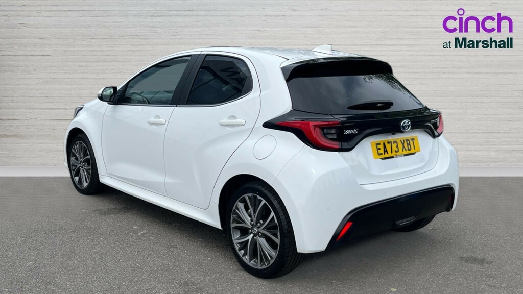Toyota Yaris Yaris 1.5 Hybrid Excel Cvt EA73XBT White #5