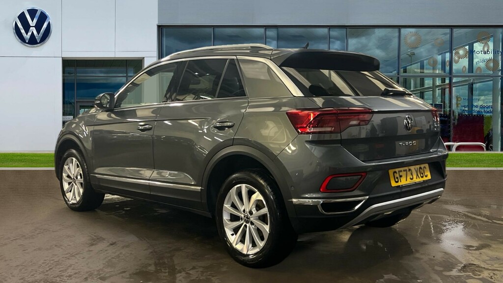 Volkswagen T-Roc T-roc 1.5 Tsi Style GF73XGC Grey #3
