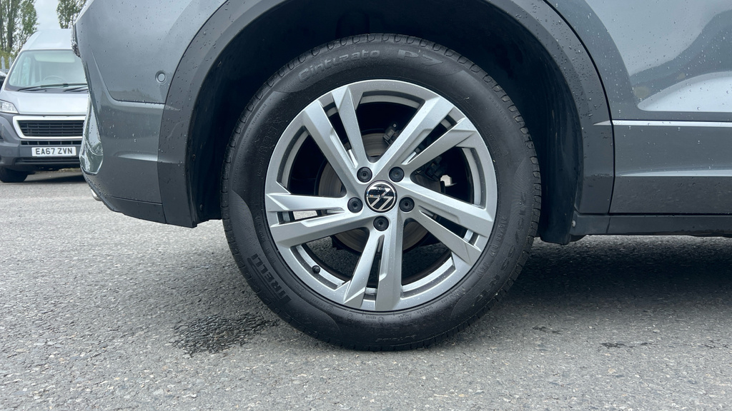 Volkswagen T-Roc T-roc 1.5 Tsi R-line Dsg LV72ZKU Grey #5