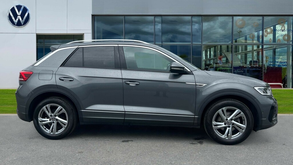 Volkswagen T-Roc T-roc 1.5 Tsi R-line Dsg LV72ZKU Grey #4