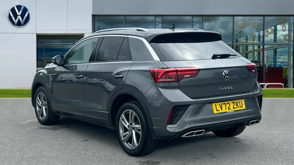Volkswagen T-Roc T-roc 1.5 Tsi R-line Dsg LV72ZKU Grey #3