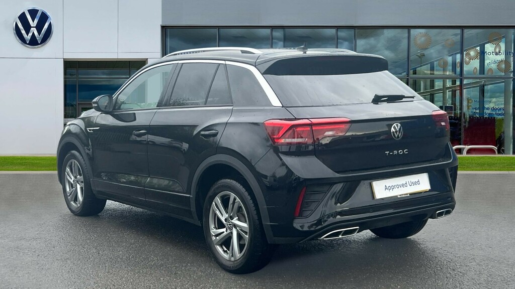 Volkswagen T-Roc T-roc 2.0 Tdi 150 Evo R-line Dsg DC25WWS Black #3