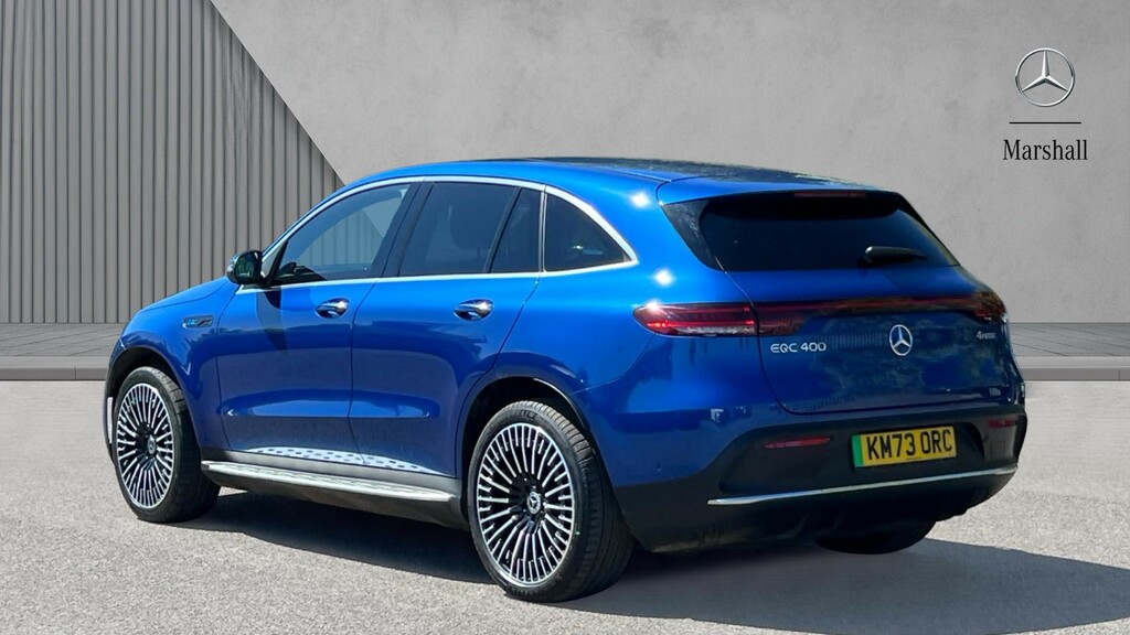 Mercedes-Benz EQC Eqc 400 300Kw Amg Line Premium 80Kwh KM73ORC Blue #2