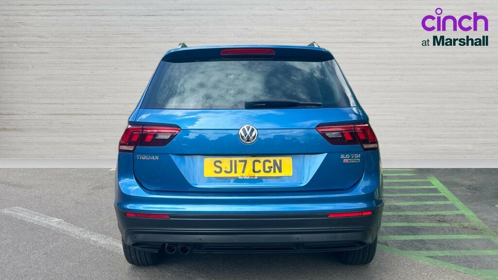 Volkswagen Tiguan Tiguan 2.0 Tdi 150 4Motion Se Nav Dsg SJ17CGN Blue #4