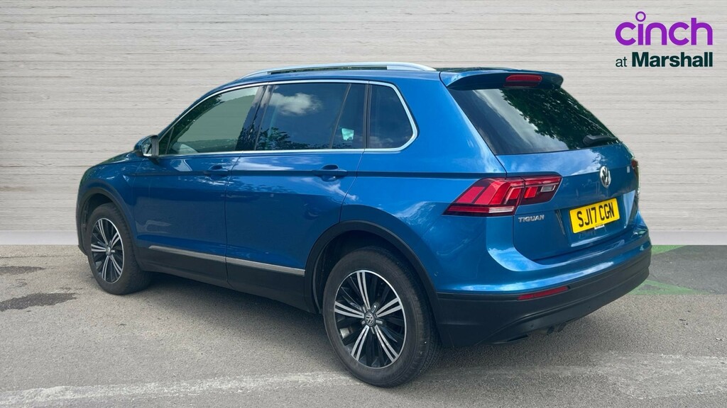 Volkswagen Tiguan Tiguan 2.0 Tdi 150 4Motion Se Nav Dsg SJ17CGN Blue #5