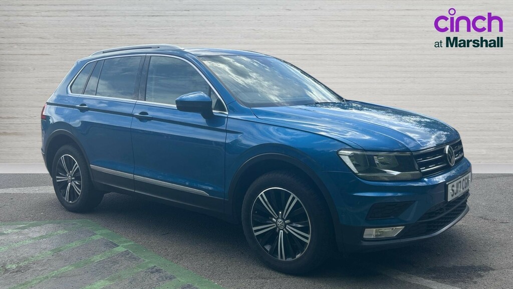 Volkswagen Tiguan Tiguan 2.0 Tdi 150 4Motion Se Nav Dsg Blue