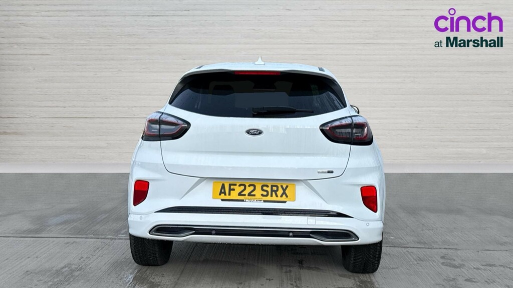 Ford Puma Puma 1.0 Ecoboost Hybr Mhev 155 St-line Vignale AF22SRX White #4