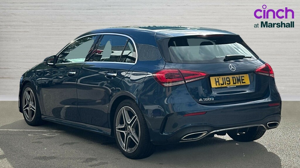 Mercedes-Benz A Class A Class A180d Amg Line Premium Plus HJ19DME Blue #5