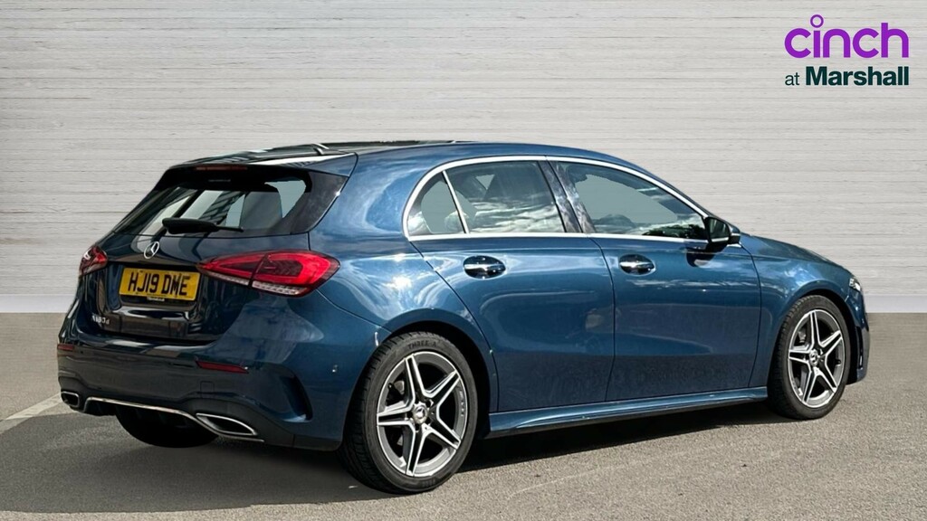 Mercedes-Benz A Class A Class A180d Amg Line Premium Plus HJ19DME Blue #3