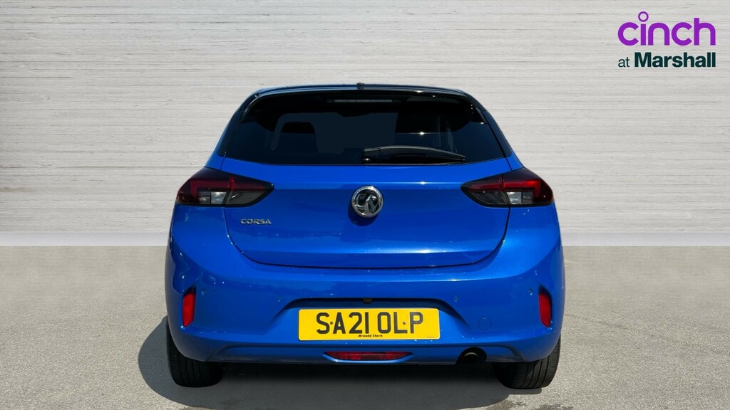 Vauxhall Corsa Corsa 1.2 Elite Nav SA21OLP Blue #4