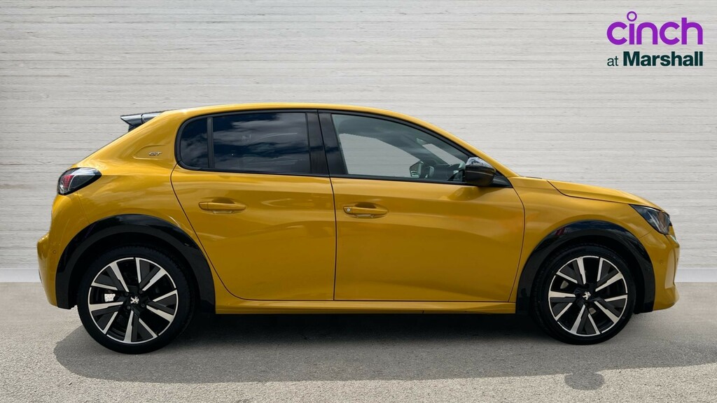 Peugeot 208 208 1.2 Puretech 100 Gt GJ21KUV Yellow #2