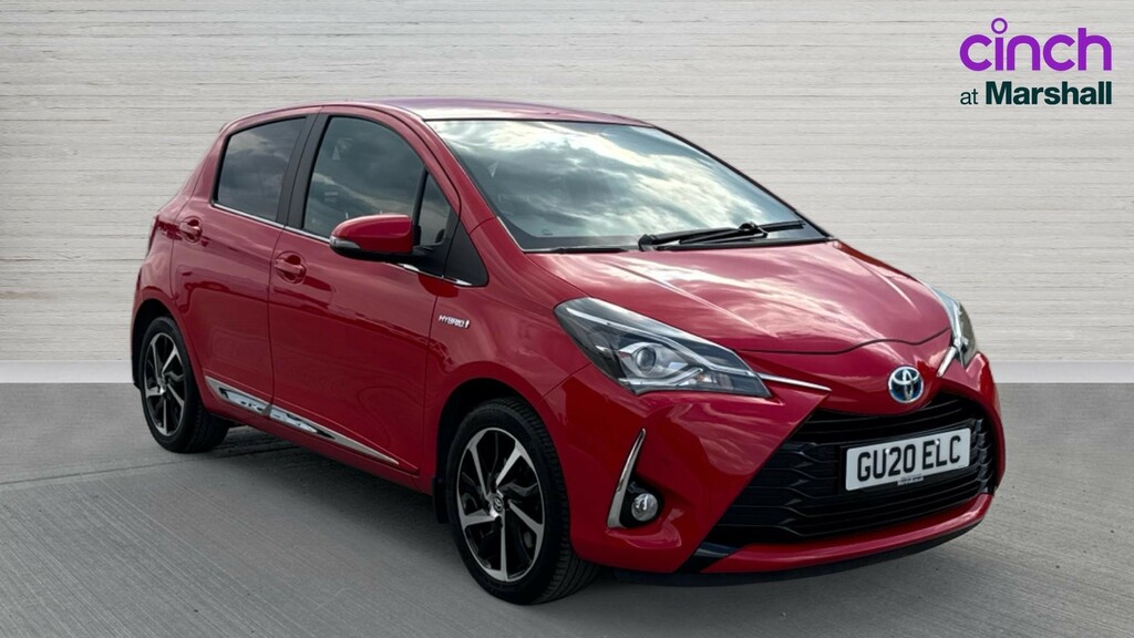 Toyota Yaris Yaris 1.5 Hybrid Excel Cvt Leathernav Red