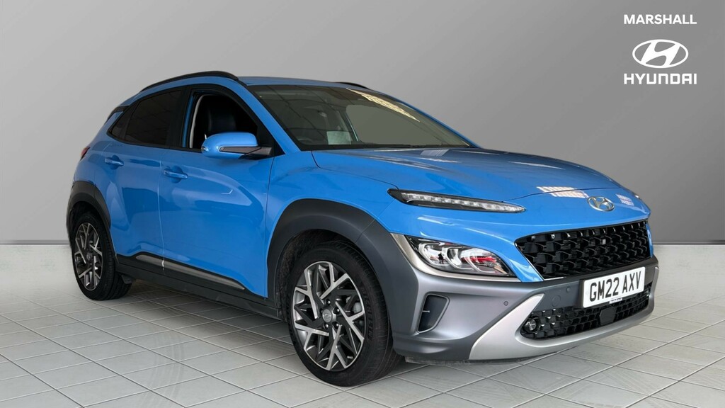 Hyundai Kona Kona 1.6 Gdi Hybrid Ultimate Dct Blue