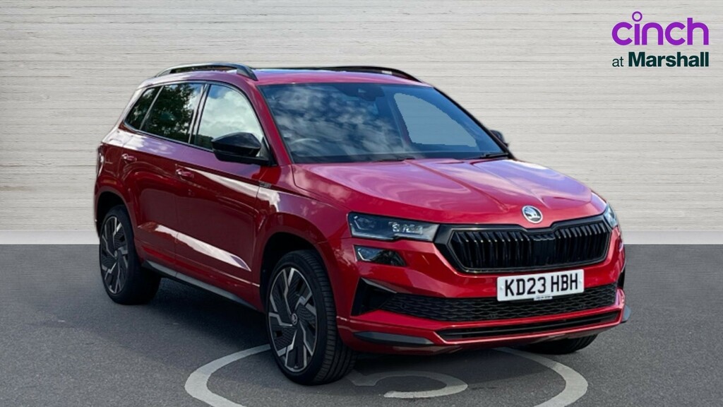 Skoda Karoq Karoq 2.0 Tsi Sportline 4X4 Dsg Red