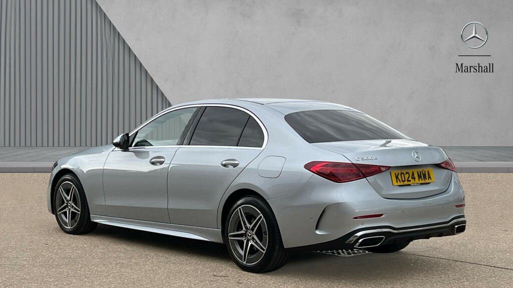 Mercedes-Benz C Class C Class C300e Amg Line Premium 9G-tronic KO24MWA Silver #2