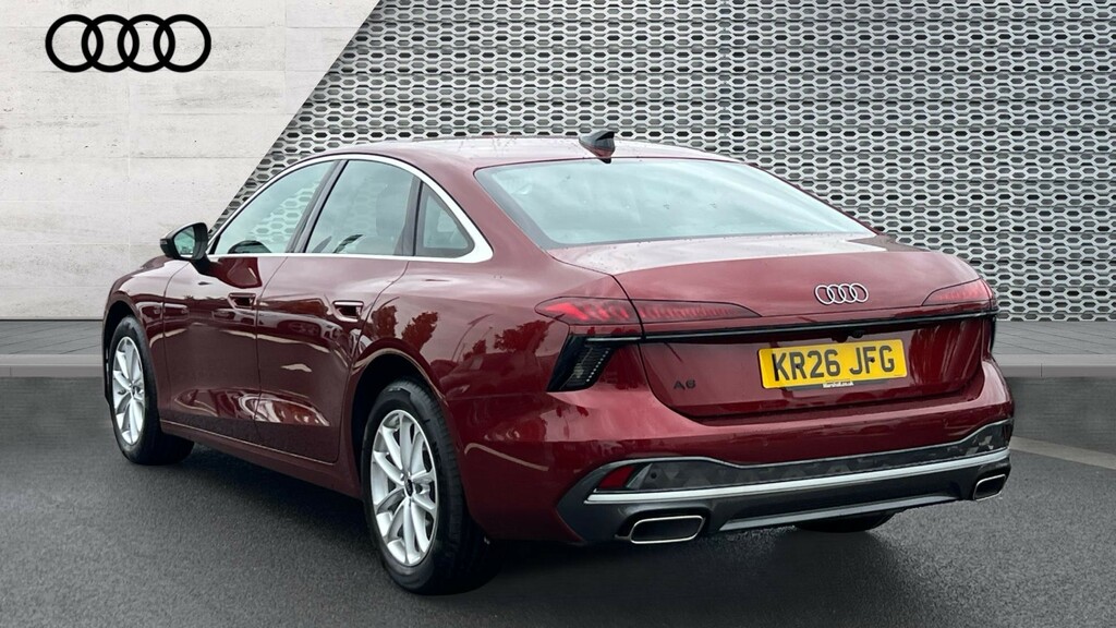 Audi A6 Saloon A6 2.0 Tfsi 204 Sport S Tronic KR26JFG Red #3