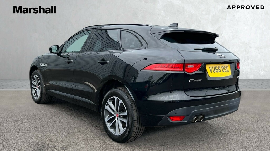 Jaguar F-Pace F-pace 2.0D R-sport Awd VU68OSC Black #2