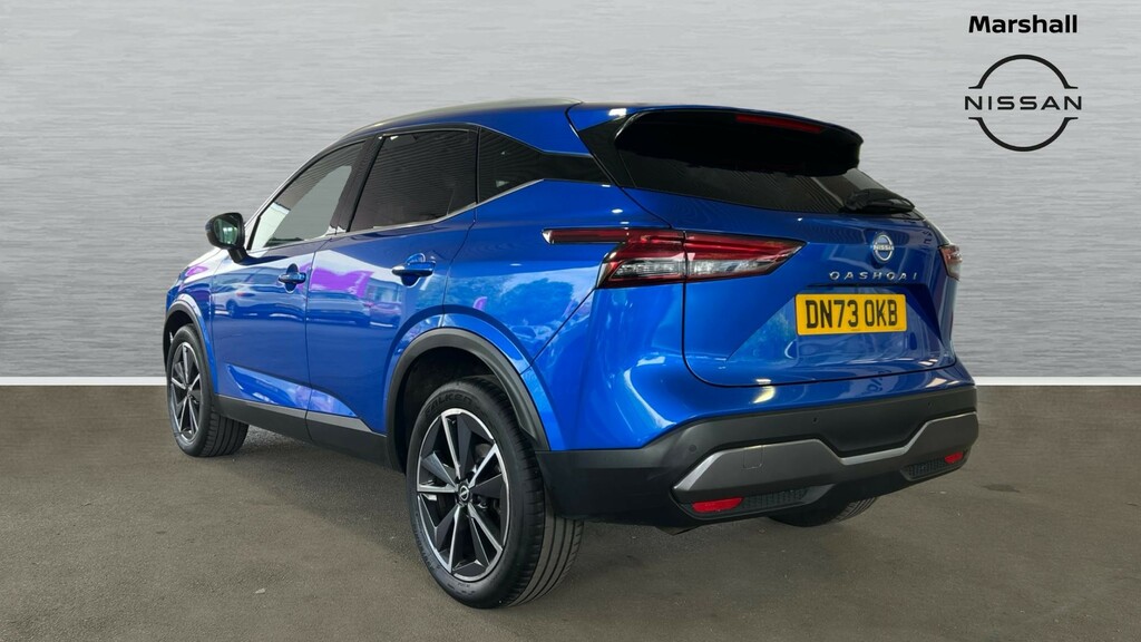 Nissan Qashqai Qashqai 1.3 Dig-t Mh 158 Tekna Xtronic DN73OKB Blue #2