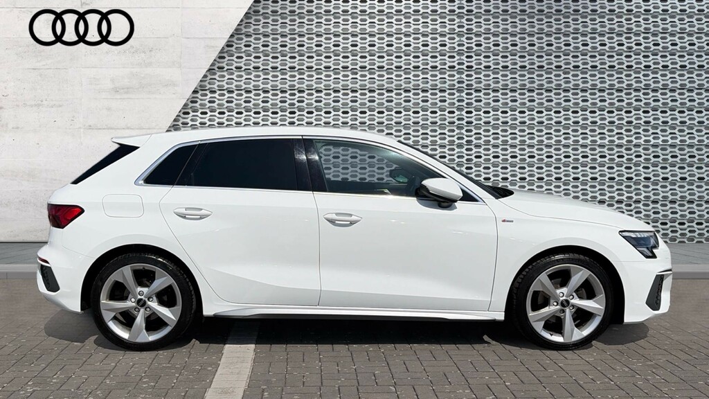 Audi A3 A3 30 Tfsi S Line RX24ZPM White #4