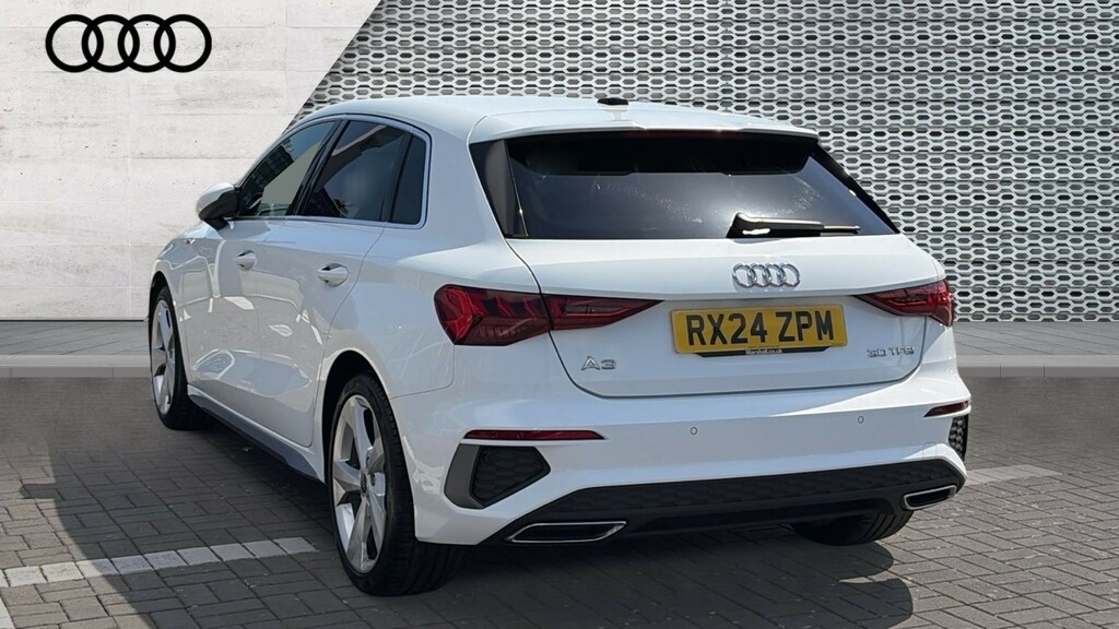 Audi A3 A3 30 Tfsi S Line RX24ZPM White #3
