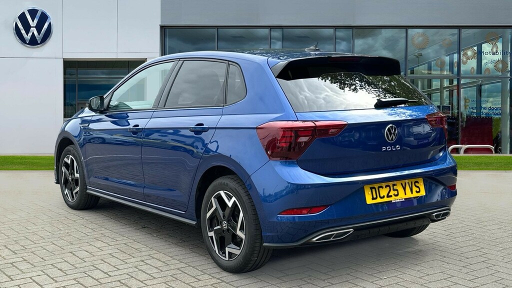 Volkswagen Polo Polo 1.0 Tsi 115 R-line Dsg DC25YVS Blue #3