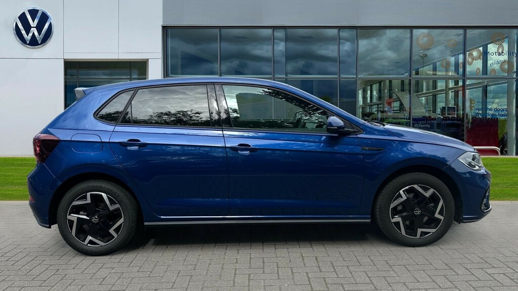 Volkswagen Polo Polo 1.0 Tsi 115 R-line Dsg DC25YVS Blue #4