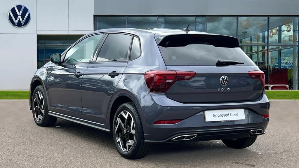 Volkswagen Polo Polo 1.0 Tsi 115 R-line Dsg DC25YWA Grey #3