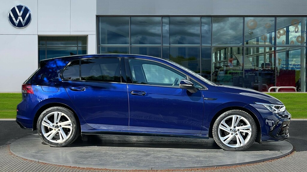 Volkswagen Golf Golf 1.5 Etsi 150 R-line Dsg KW24YKP Blue #4