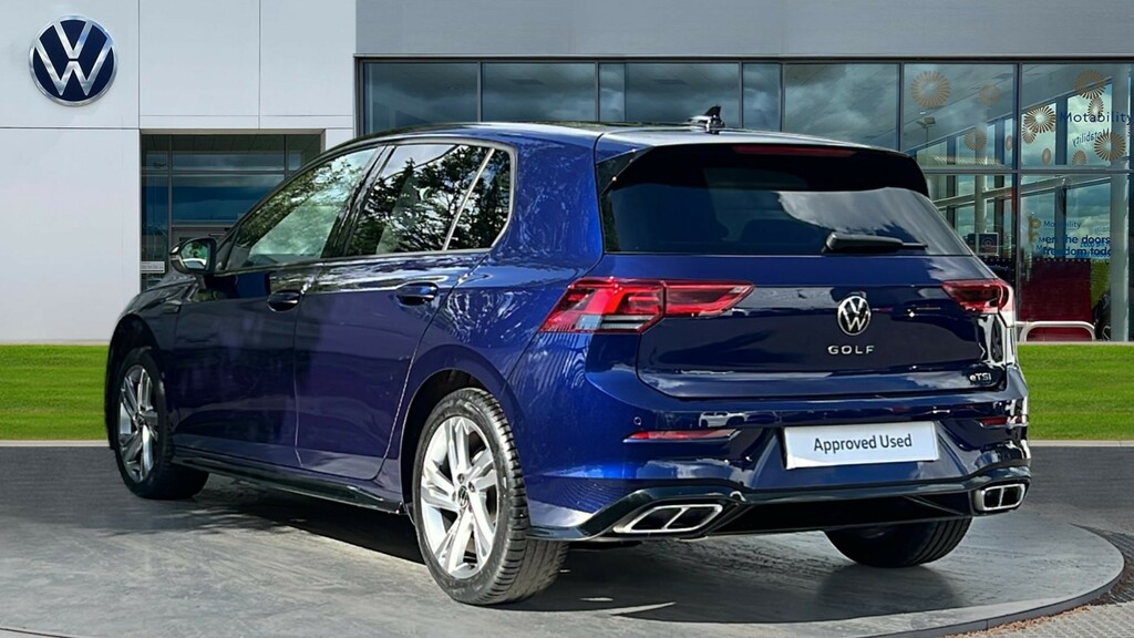 Volkswagen Golf Golf 1.5 Etsi 150 R-line Dsg KW24YKP Blue #3