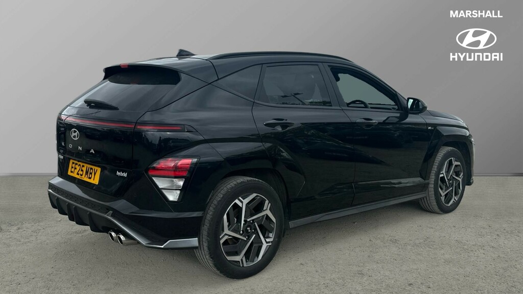 Hyundai Kona Kona 1.6 Hybrid 129 N Line Dct EF25MBY Black #3