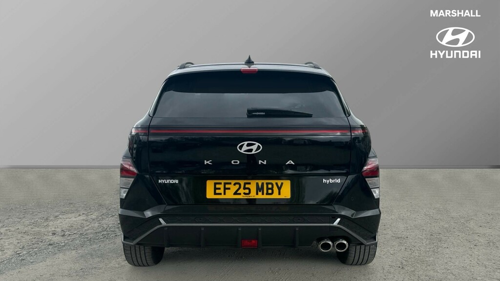 Hyundai Kona Kona 1.6 Hybrid 129 N Line Dct EF25MBY Black #4