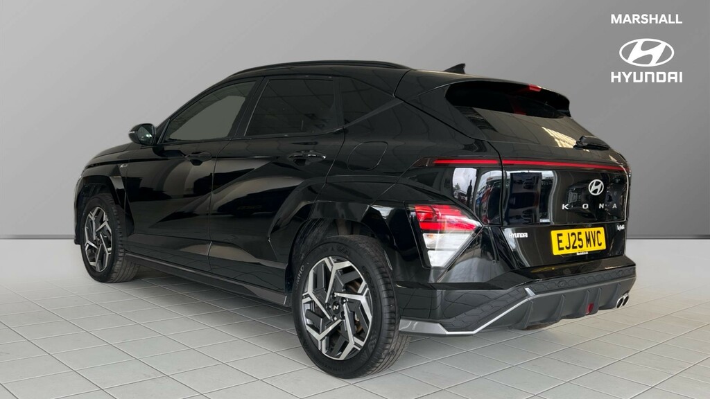 Hyundai Kona Kona 1.6 Hybrid 129 N Line Dct EJ25MVC Black #5