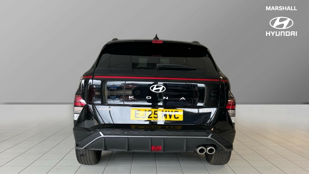 Hyundai Kona Kona 1.6 Hybrid 129 N Line Dct EJ25MVC Black #4