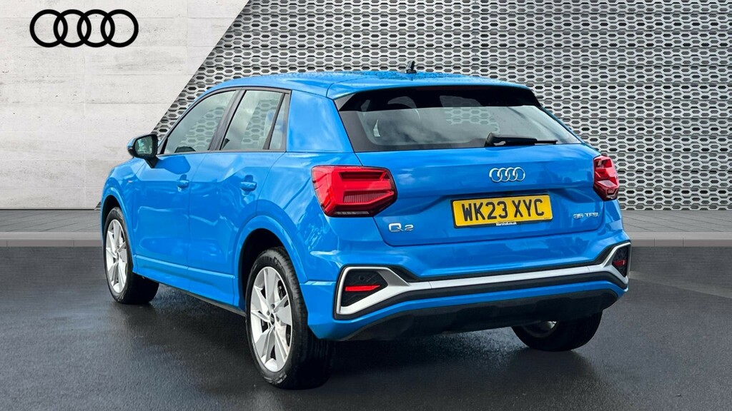 Audi Q2 Q2 35 Tfsi S Line S Tronic WK23XYC Blue #3