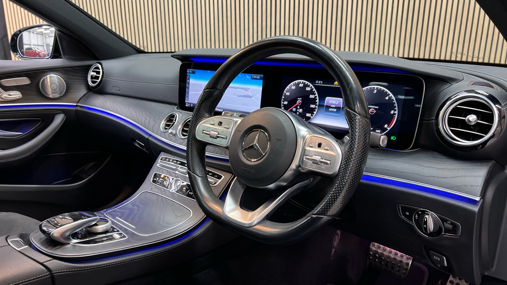 Mercedes-Benz E Class E Class E300d Amg Line Night Ed Prem 9G-tron KN70WCA Blue #3