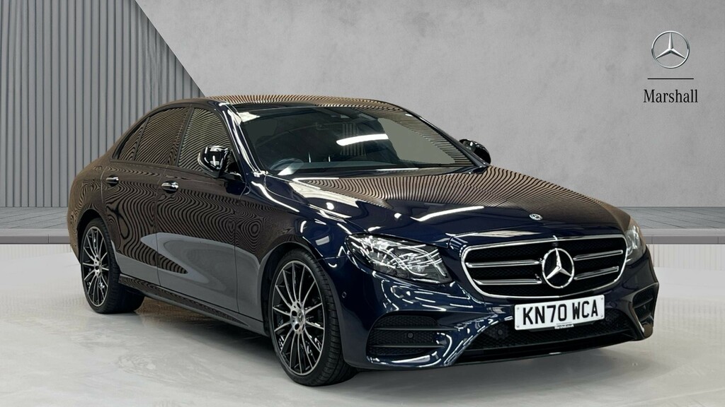 Mercedes-Benz E Class E Class E300d Amg Line Night Ed Prem 9G-tron Blue