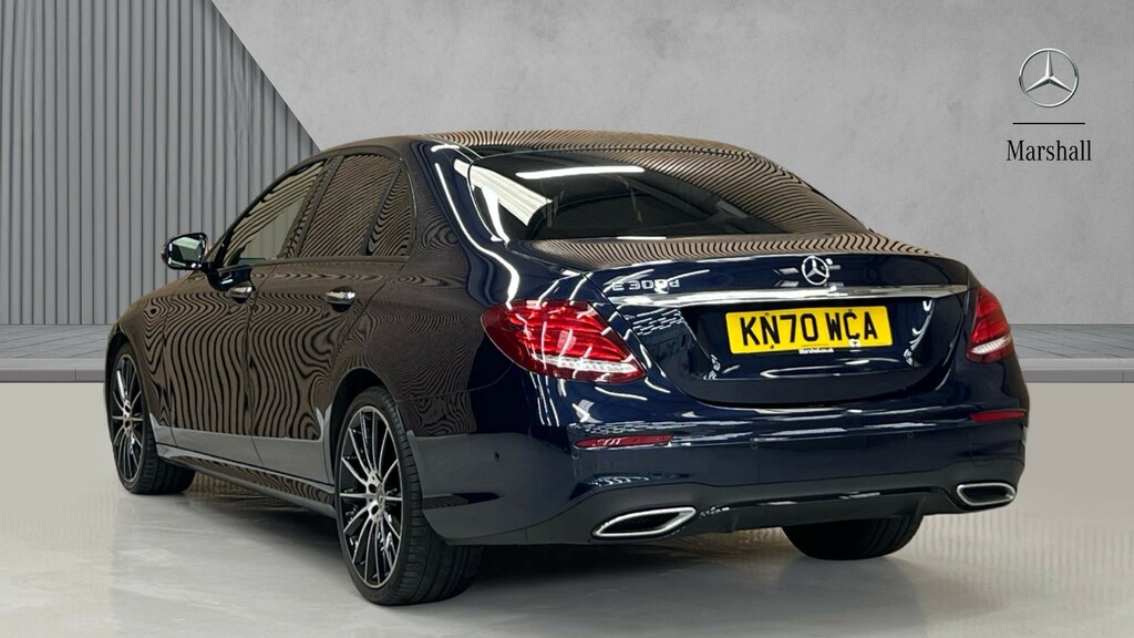 Mercedes-Benz E Class E Class E300d Amg Line Night Ed Prem 9G-tron KN70WCA Blue #2