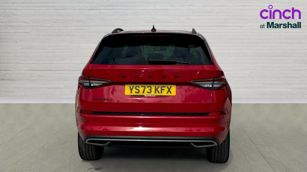 Skoda Kodiaq Kodiaq 1.5 Tsi Sport Line Dsg 7 Seat YS73KFX Red #4
