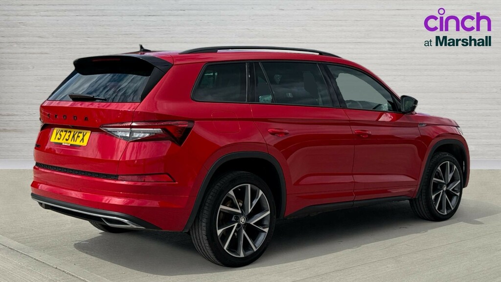 Skoda Kodiaq Kodiaq 1.5 Tsi Sport Line Dsg 7 Seat YS73KFX Red #3